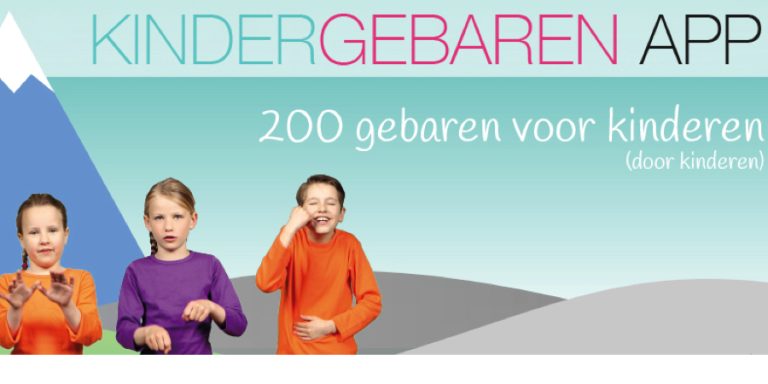 KinderGebaren-app in de race voor Gehandicapten- zorgprijs 2018